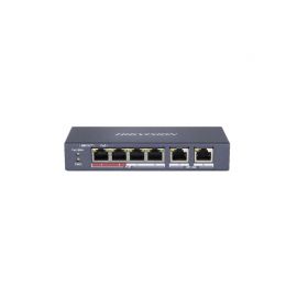 The back side of 4 Port PoE Switch